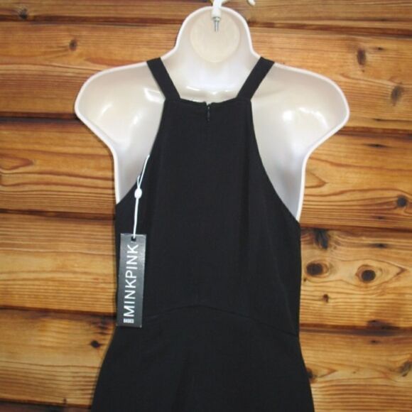 NWT  Revolve Black Mini Dress - Picture 7 of 8